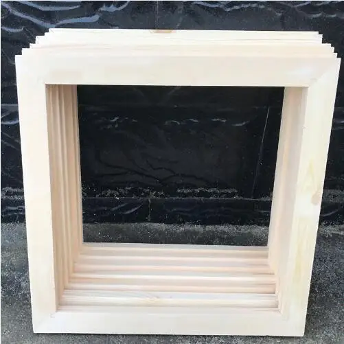 Diy Раскрашивание по номерам Комбинированная рамка в рамке деревянная фоторамка