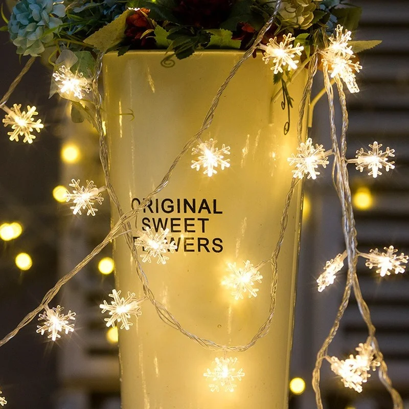 

LED Christmas Lights Snowflake Curtain Lights christmas decorations new year 2022 decorazioni natalizie новогодние гирлянды