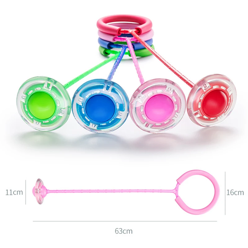 Флэш-память скакалок с изящными бубонами для развлечений на открытом воздухе