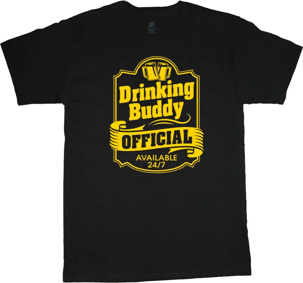 

Men's Fun Drinking Jokes Summer Cotton O-neck Short-sleeved T-shirt