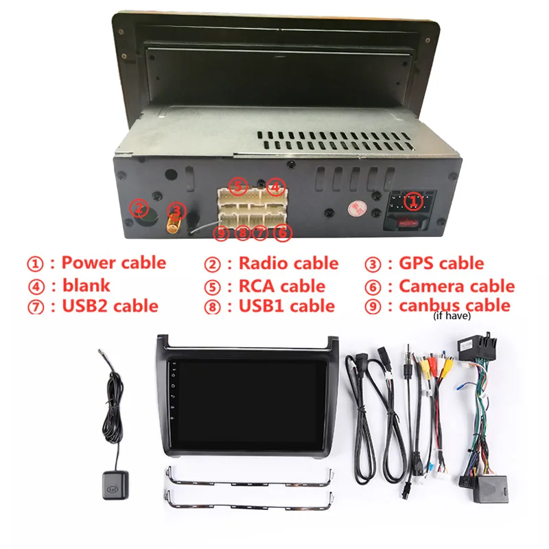 10 1 &quot4G RAM 8 ядер Android автомобильный DVD GPS навигация для vw polo 2011 2012 2013-2016 аудио стерео