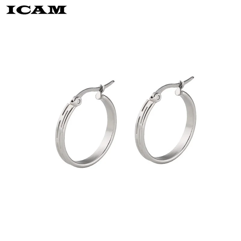 Серьги-кольца ICAM 4 цвета | Украшения и аксессуары
