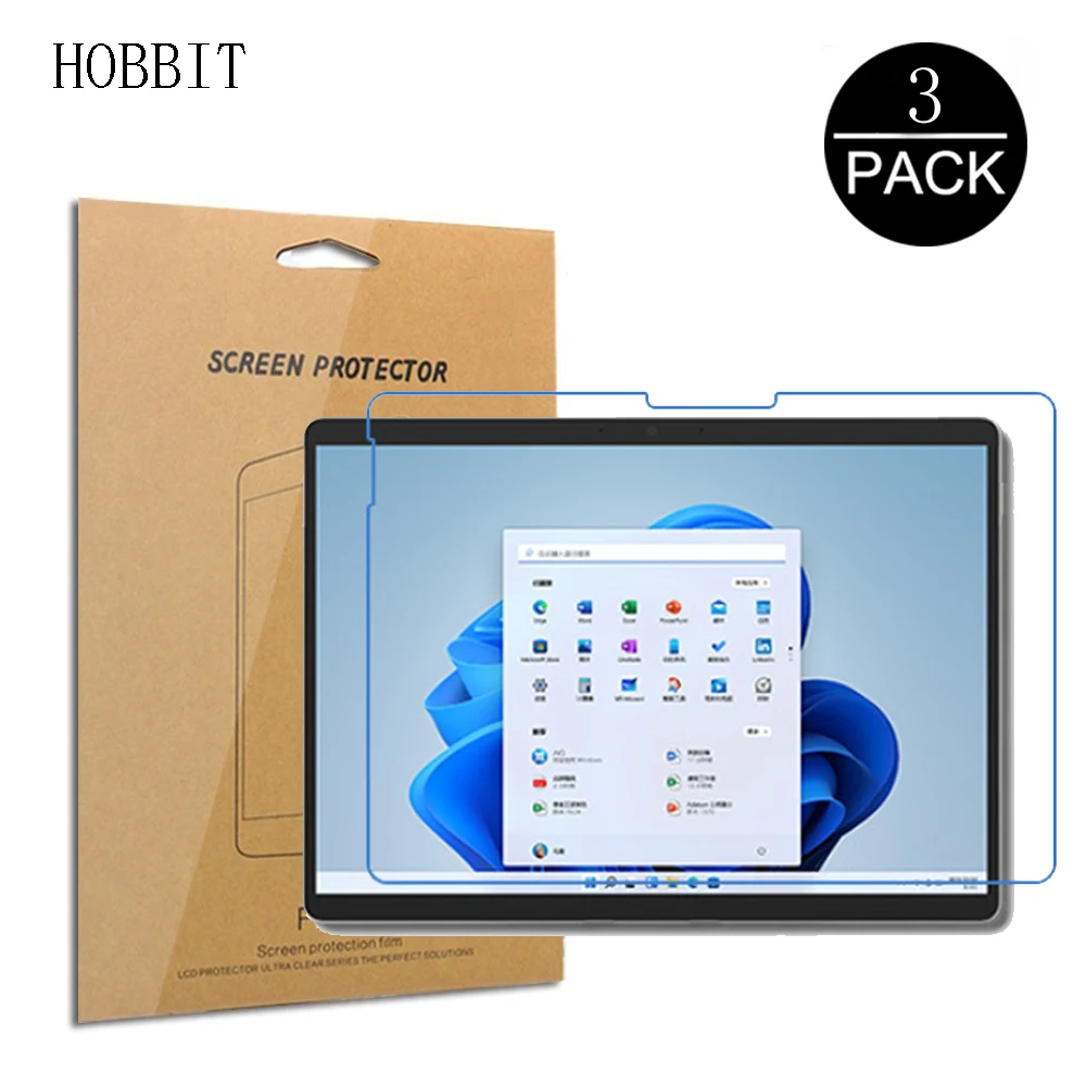 3 шт. нано Взрывозащищенная защитная пленка для экрана Microsoft Surface Pro 8 13-дюймового
