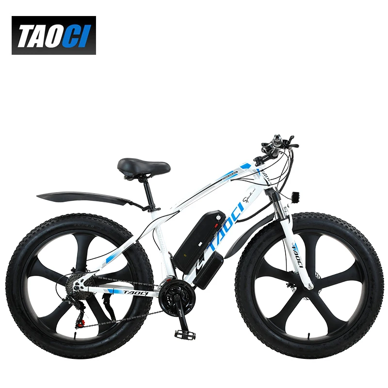 Online TAOCI 26 Zoll Rad Erwachsenen Elektrisches Fahrrad 1000W 48V 13AH 21 Geschwindigkeit E-Bike Elektromobil Mobilität Berg Fett Fahrrad Schneemobil