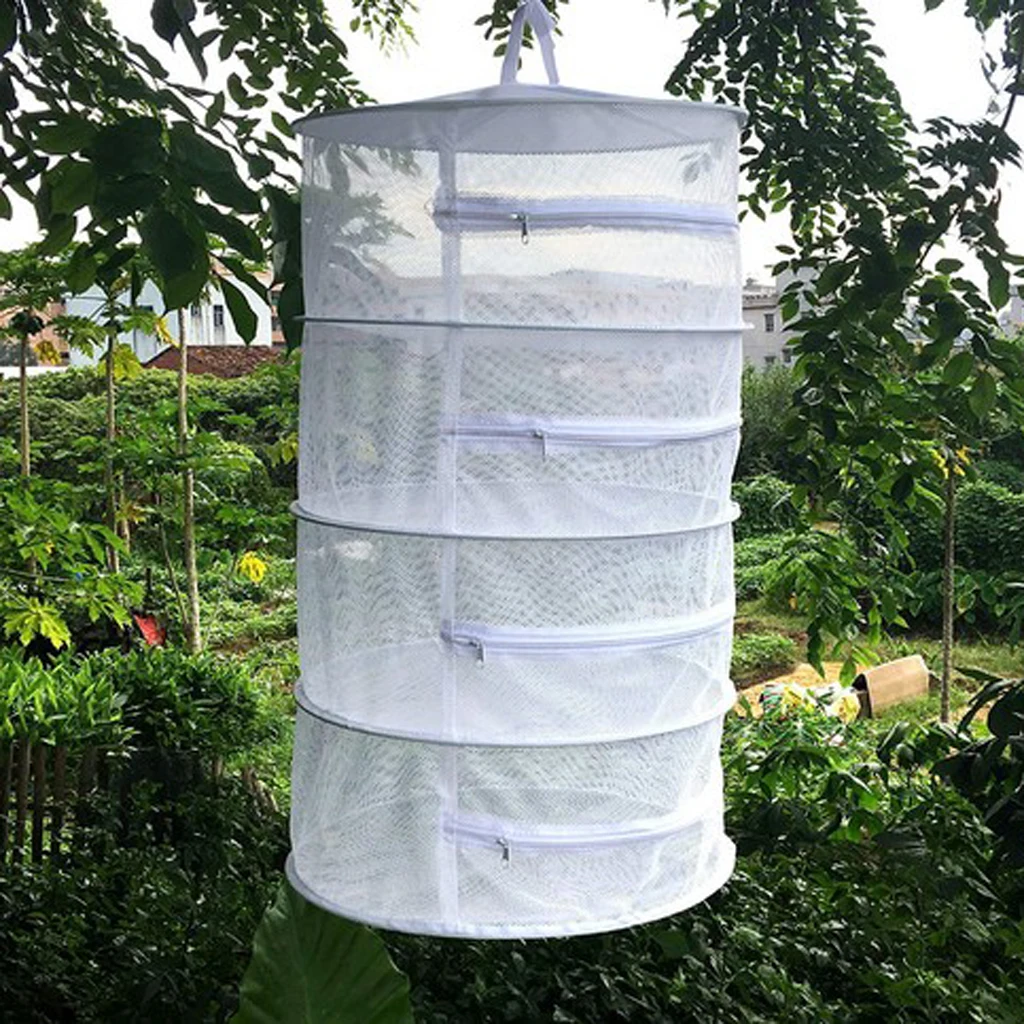 Складная сушильная сетка для трав сетчатый поднос наружного/внутреннего сада