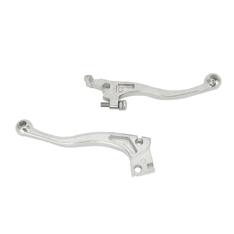 Серебряные рычаги тормозной муфты CNC для Kawasaki KLX 250 650 KLX250 KLX650 1993 1994 1995 KLX250C 94 06 KDX 220
