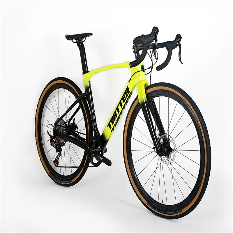 

Шоссейный велосипед TWITTERbicicleta V2 RS-22S T900 из углеродного волокна, дорожный велосипед 700c, Внедорожный гоночный велосипед, гравий, велосипед, кар...
