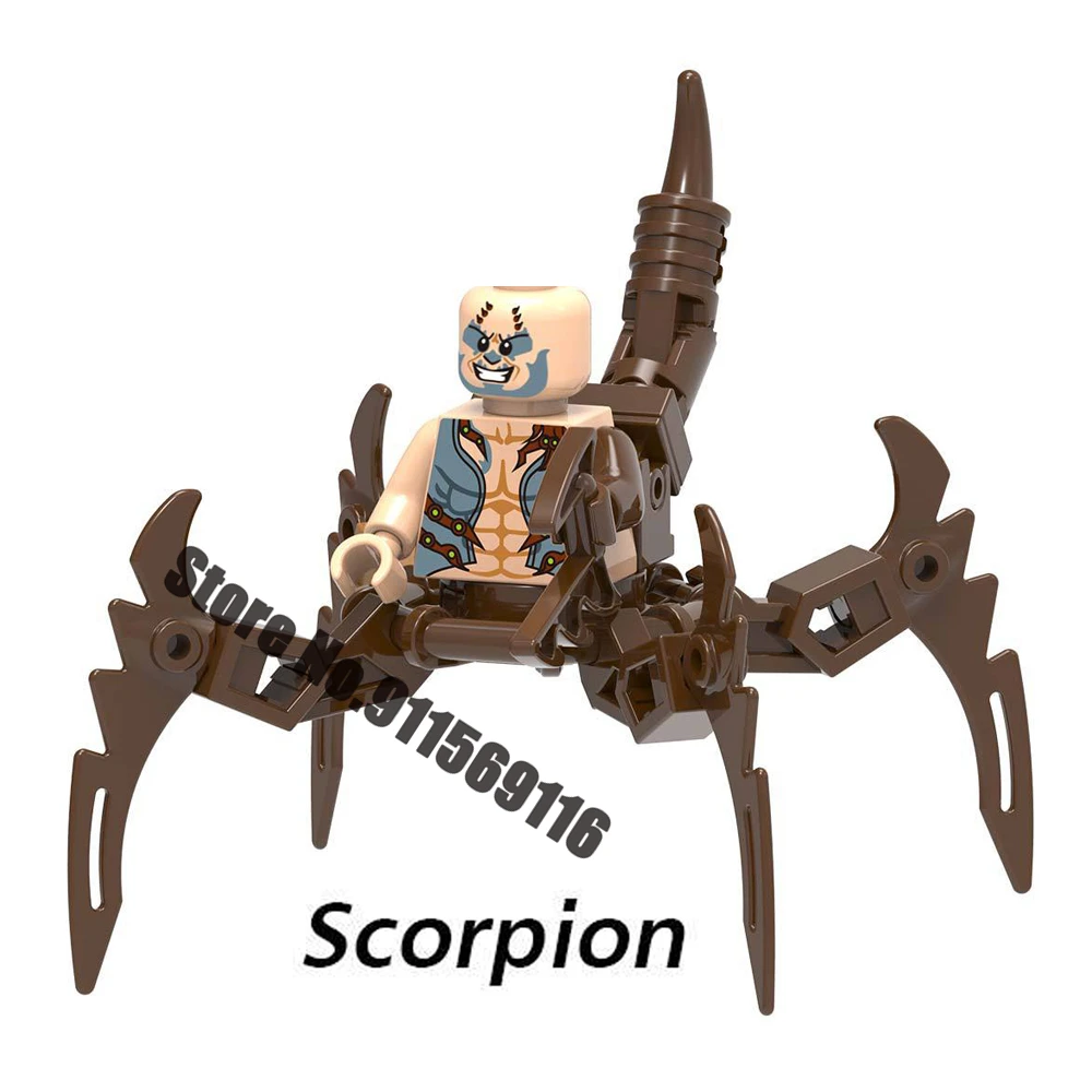 Disney Superheroes Spider-Gwen Mysterio Miles Morales Spiderman Building Blocks Doctor Octopus Lizard Action Figures Kids Toys | Игрушки и