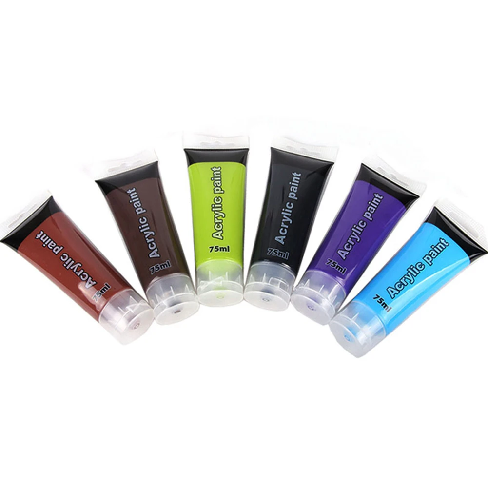 Акриловый шланг 75 мл для покраски стен краска одежды текстиль волокно ногтей