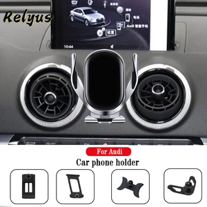 car wireless charger car mobile phone holder mounts gps stand bracket for audi a1 a3 a4 a5 a6 a7 q2 q3 q5 q7 q8 auto accessories free global shipping