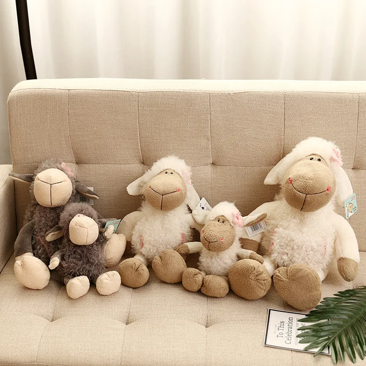 25 см/35 см/50 см/80 см Германия веселый цветами от sheep красивые, из плюша игрушки куклы для детей подарок на день рождения 1 шт