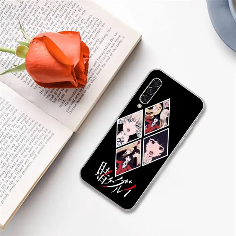 

Crazy Excitement Manga Kakegurui Phone Cases For Samsung A S M Note 9 10 20 fe 21 71 30 ultra plus 5g 11 31 51 s