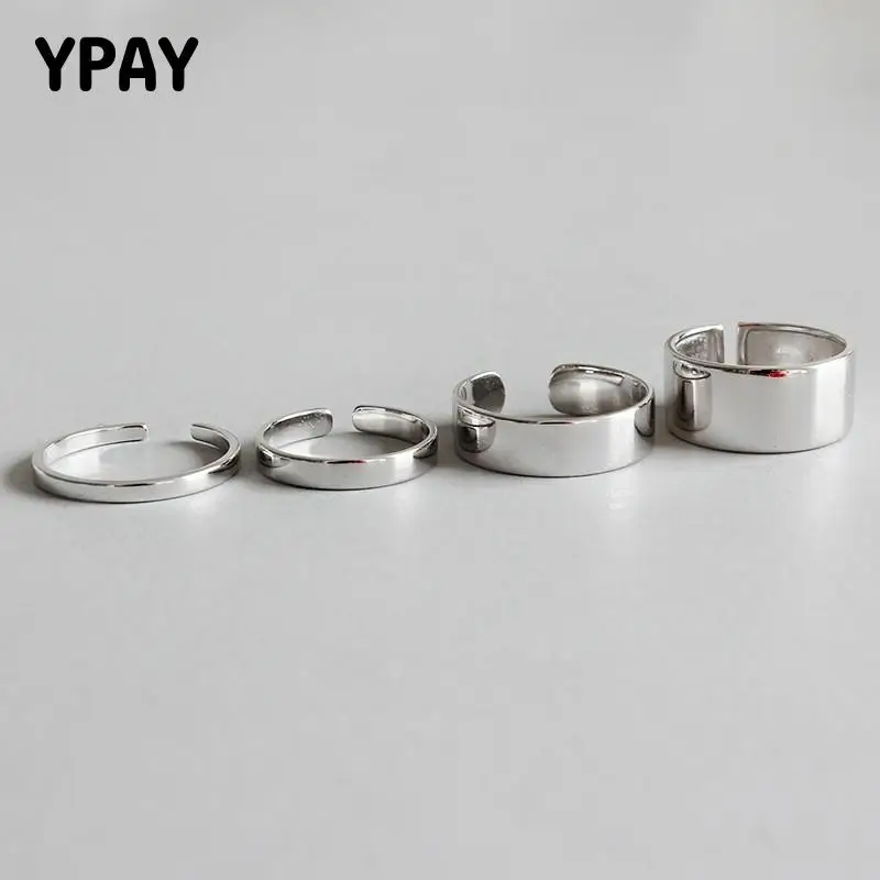 Кольцо женское из серебра 100% пробы гладкое YMR522 | Украшения и аксессуары