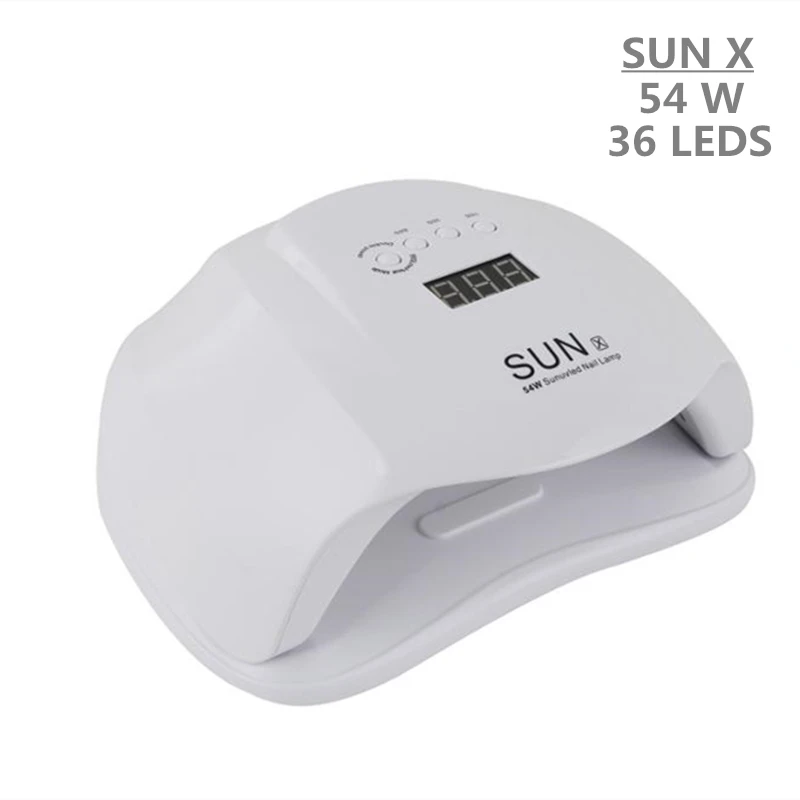 

54W UV LED Lamp Nail Dryer Machine With 36Leds UV Lamp For All Gels For Nail Dryer For Nail Polish Quick Dryer For Gel Varnish.