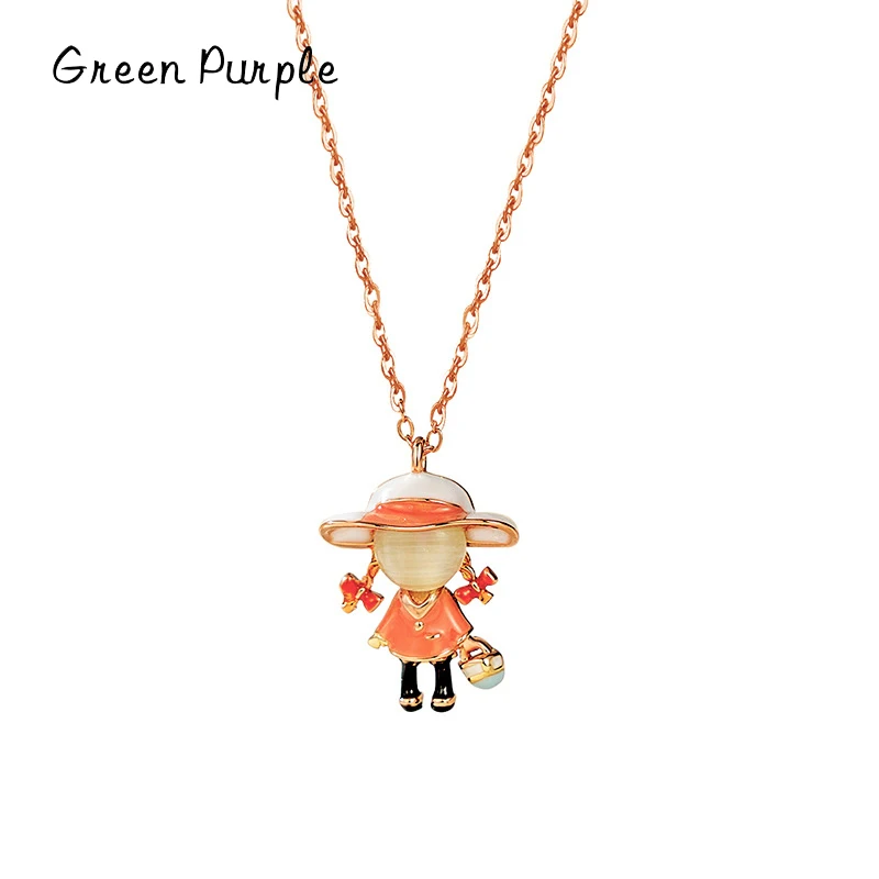 

Ожерелье-чокер из серебра 100% пробы с подвеской в виде маленькой девочки