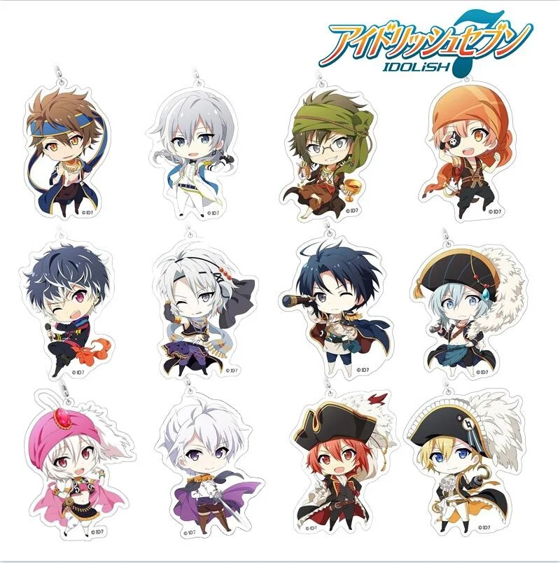 

Аниме IDOLiSH7 NIKAIDO YAMATO ROKUYA NAGI YAOTOME GAKU сумки Подвески Брелок акриловые аксессуары версии коллекции милый подарок