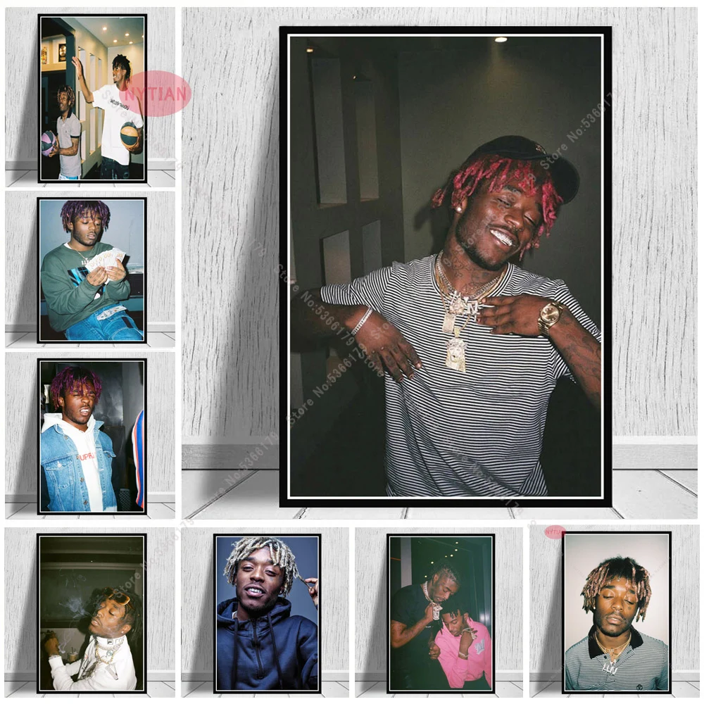 Картина в подарок N930 Lil UZI Vert Playboi Carti Постер стиле хип хоп настенное искусство на