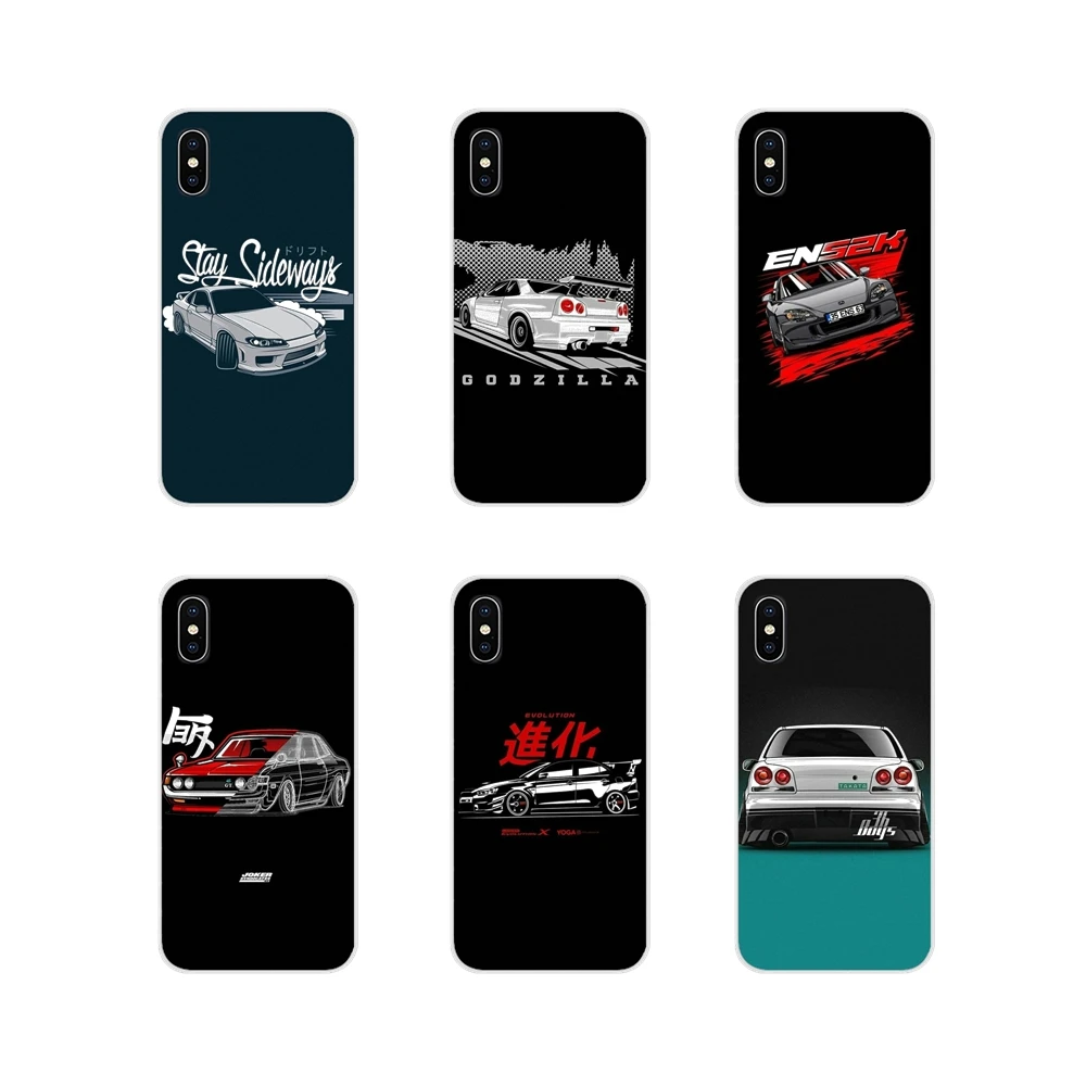 Спортивный автомобиль jdm Дрифт аксессуары чехлы для телефонов Чехлы Samsung Galaxy S3 S4 S5