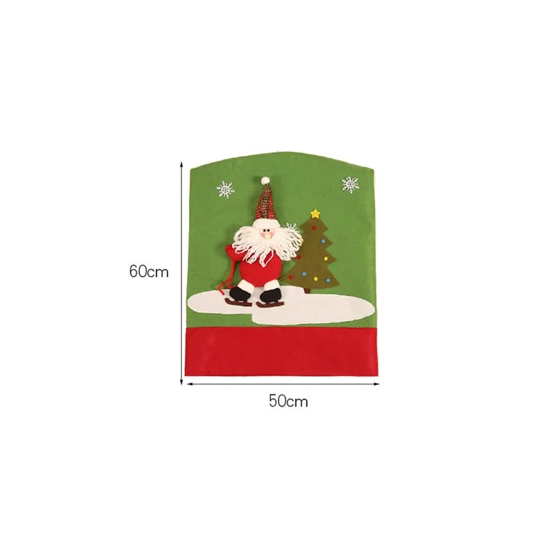 Christmas Gift Linen Elk Snowman Table Runner Merry Decor for Home 2022 Xmas Ornaments New Year's Navidad | Дом и сад