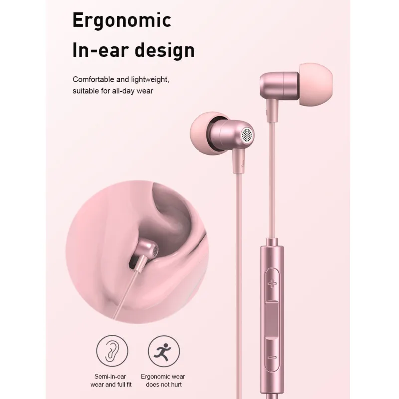 

4 Colors Wired Headphones Bass Stereo Earbuds Sports Waterproof Earphone Music Headsets For Samsung Iphone For Huawei