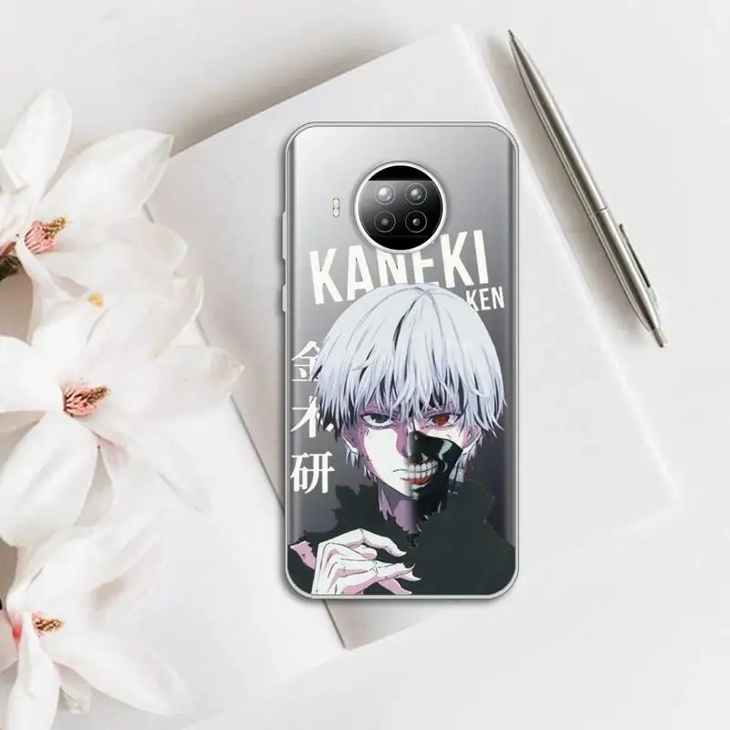 

Tokyo Ghoul Trendy Anime Kaneki Ken Phone Case Transparent for Xiaomi Redmi note 10 t 8 9 pro lite 11