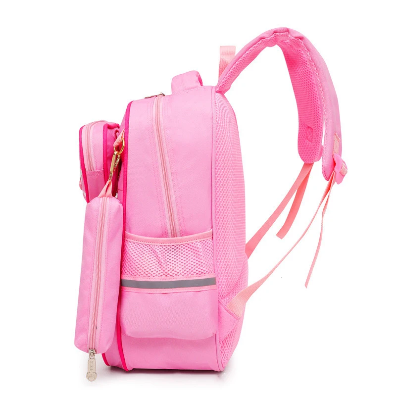 Alleviate Children School Bags Cartoon Burdens Kids Backpack high quality Casual School Bags for Teenagers Boys Girls Backpacks