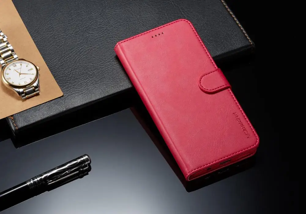 

Luxury Leather Flip Case For Samsung S20 S20 Plus S9 S10 S8 S7 S6 NOTE 8 9 Cover For Galaxy A6 A7 A8 A9 2018 A51 A71 Wallet Case