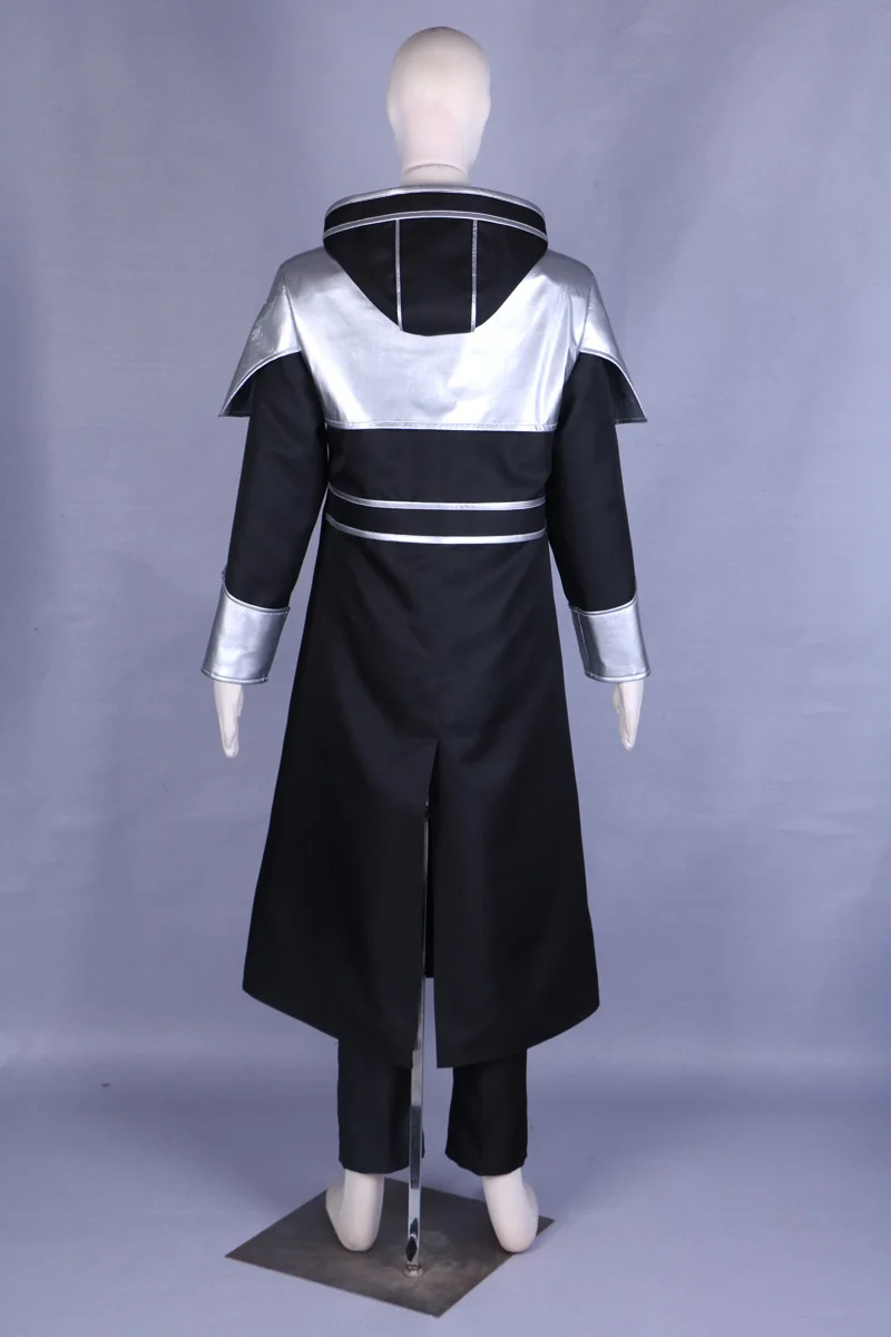 Унисекс японские костюмы для косплея аниме Cos D.Gray-man Allen Walker черная церковная
