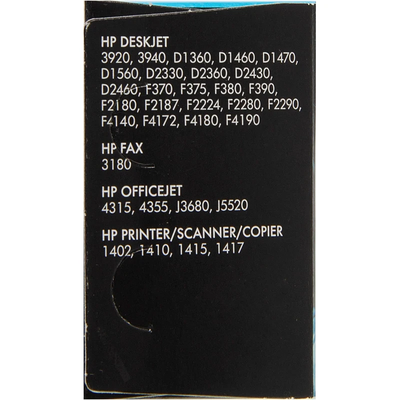 Картридж струйный HP 21 C9351AE черный для DJ 3920/3940/PSC 1410 | Компьютеры и офис