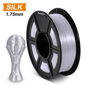 sunlu silk pla filament 1 75mm 1kg silk texture pla 3d printer filament good toughness 3d printing materials free global shipping