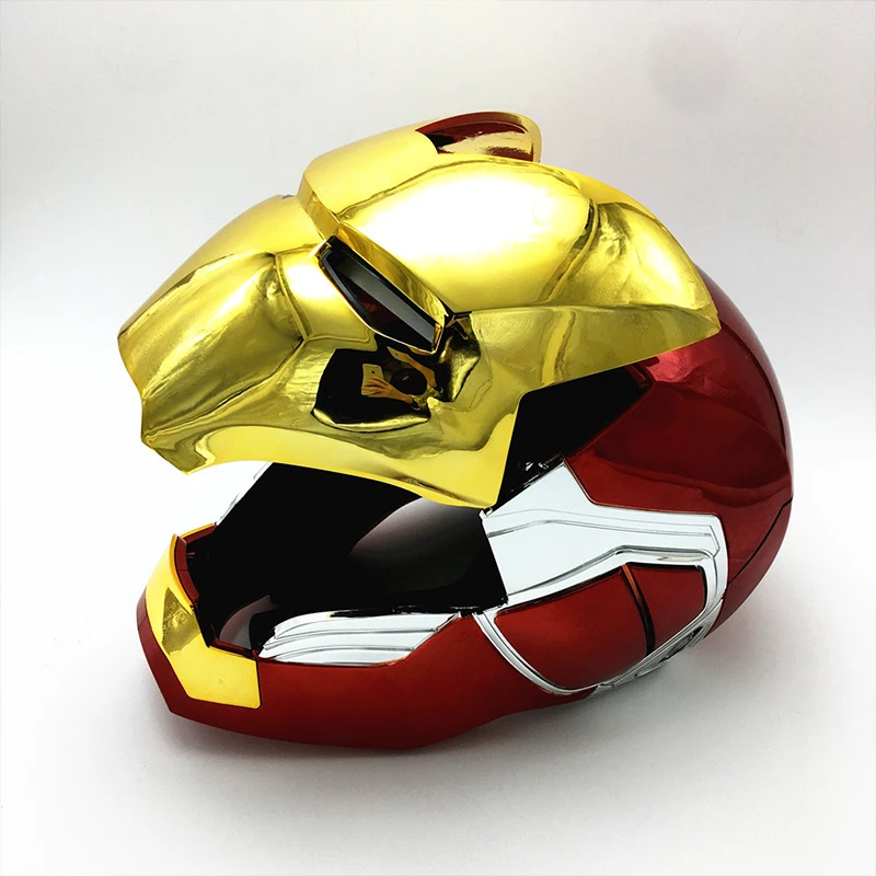 

Iron Man Helmet Mk85 Electric 1:1 Adult Props Halloween Cosplay Led Light Collection Mask Action Figure Model Toy For Man Gift
