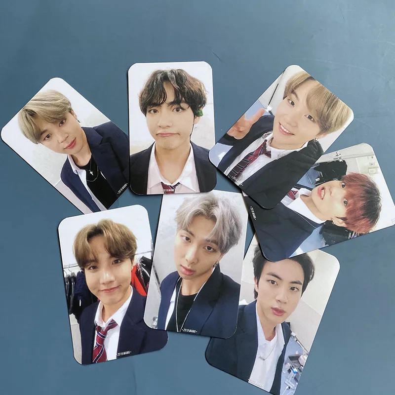 

7pcs/set Photocard New Album MAMA Kpop Group Photo Cards LOMO Card for Fans