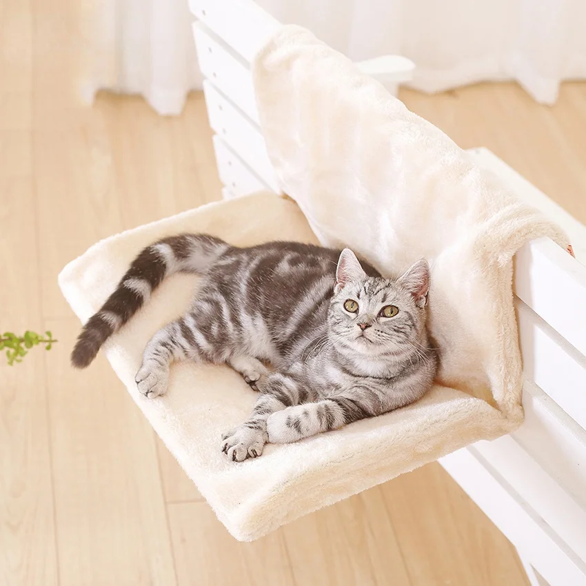 

Cat Bed Removable Window Sill Cat Radiator Lounge Hammock for Cats Kitty Hanging Bed Cosy Carrier Pet Bed Seat Hammock