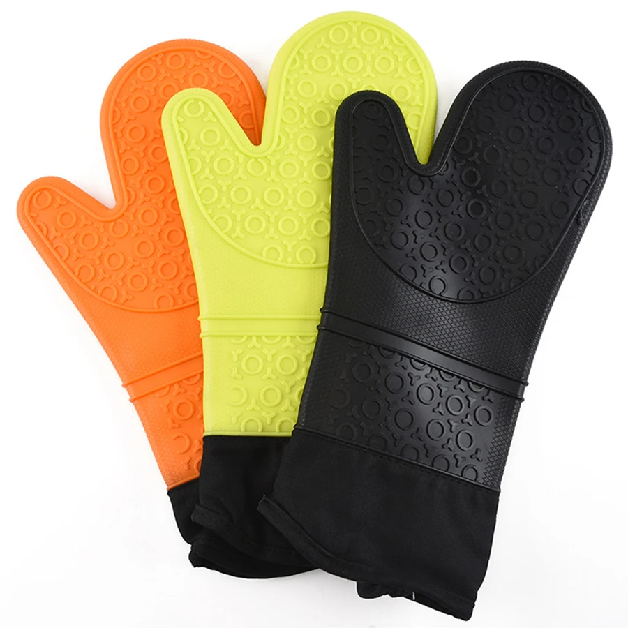 25 пар сверхдлинных профессиональных силиконовых перчаток для духовки