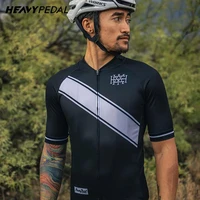 cycling mens bike black reflective jerseys short sleeves summer motocross mountain bike downhill racing road bicycle tops