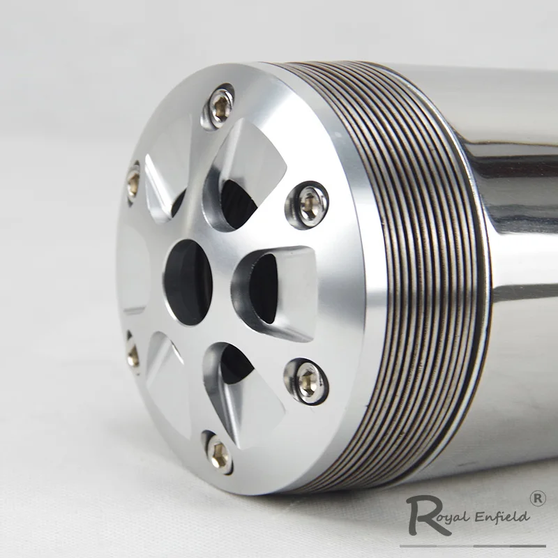 Универсальный мотоциклетный глушитель выхлопных газов в стиле ретро 38 45 мм