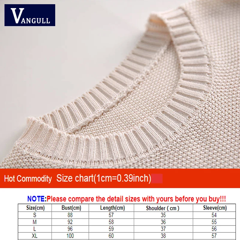 

Vangull Knitted Women Sweater O-Neck Long Sleeve Elegant Striped Pullovers Spring Autumn Casual Lady Pullover Bottoming Sweaters