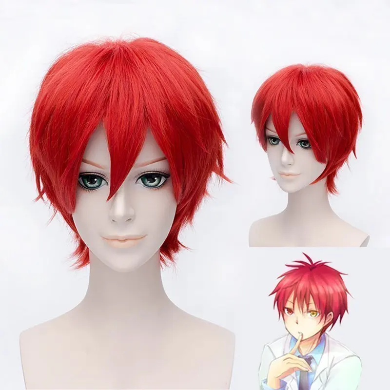 

(AliceWig 173) Heat Resistant Fiber Hairpiece Synthetic Hair Cartoon Anime HITMAN REBORN! Kozato Enma Cosplay Wig