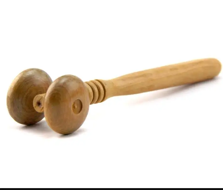 Wood point bar pedicle massage stick meridian pen massager foot tool | Красота и здоровье