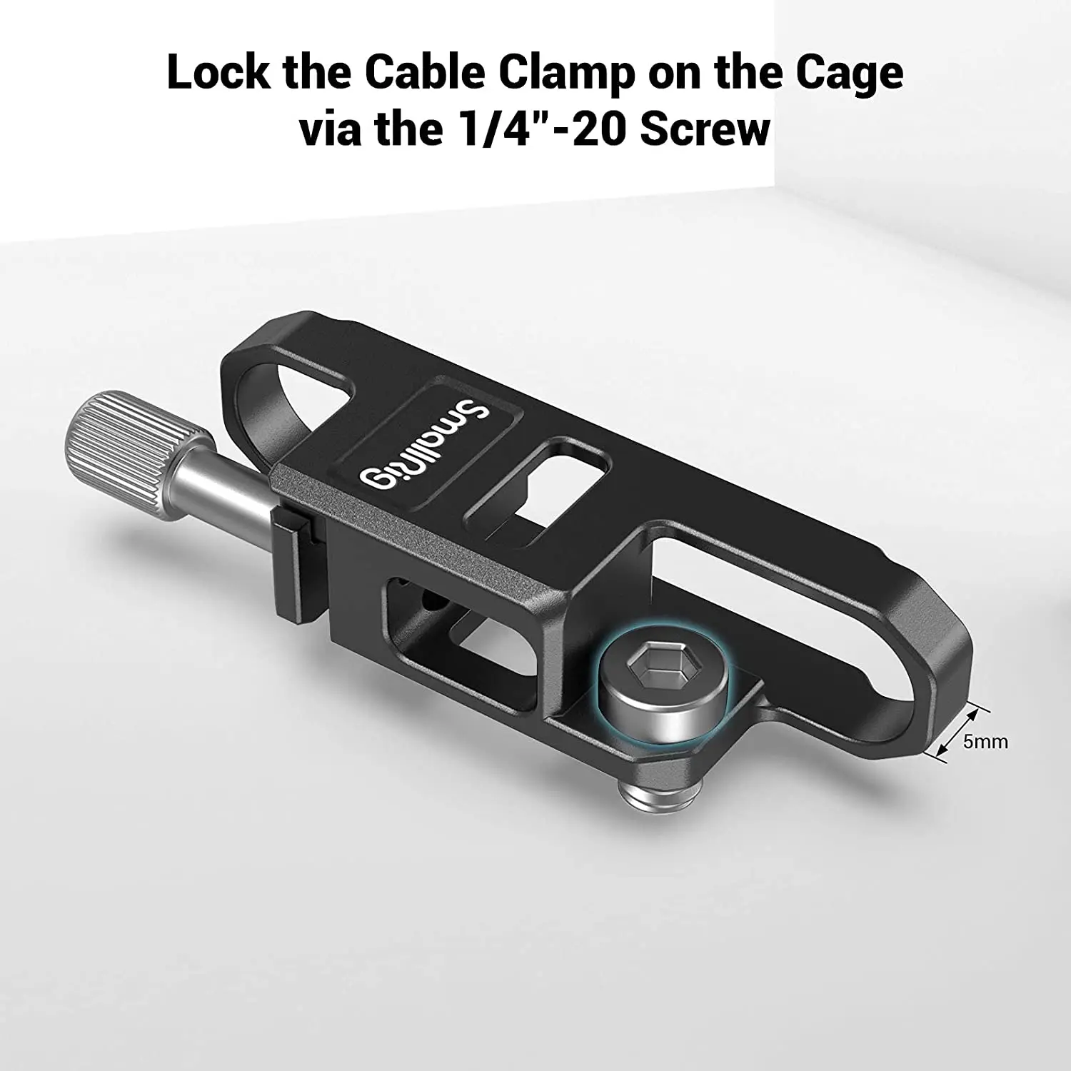 Крепление SmallRig Camera Rig Mount для Samsung T5 SSD Blackmagic Design Pocket Cinema 4K / 6K cage 2245 on.
