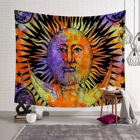 mantas mandalas sun and moon hippie tapestry abstract tapestry wall hanging tapestry blanket artist home decoration accessories