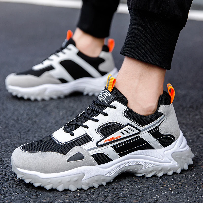 

Fashion Men Casual Shoes Street Light Lace-up Man Fashion Sneaker Loafers New Zapatos Hombre Fashion Shoes For Men Breathable