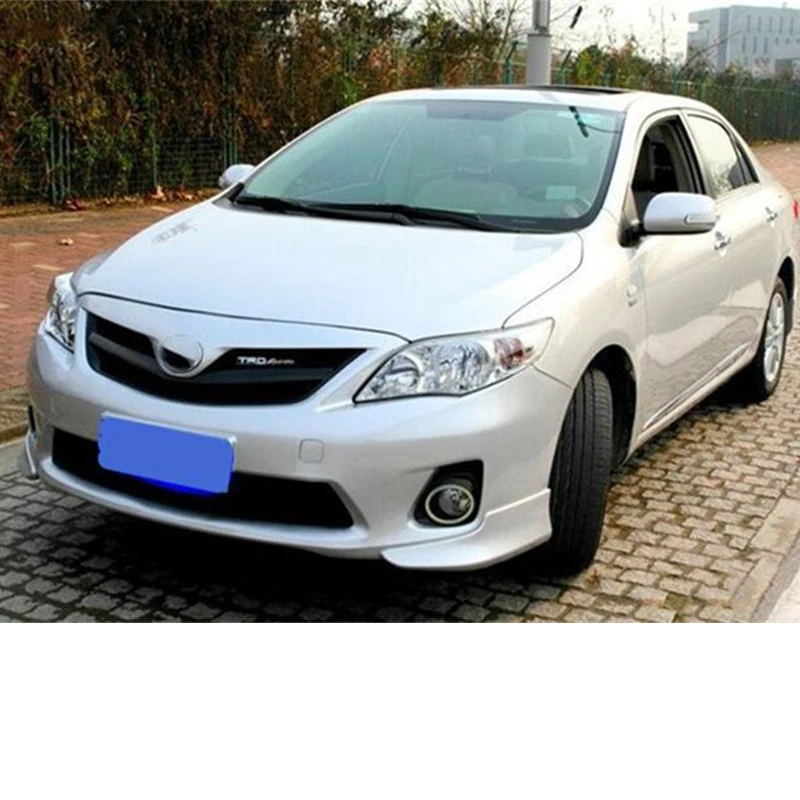 Сплиттер CEYUSOT для переднего бампера автомобиля 2 шт. губы Toyota Corolla 2011 2012 13 материал