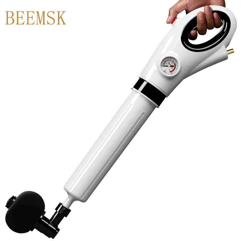 Слесарный пистолет высокого давления для ванной комнаты мощный Плунжер туалета