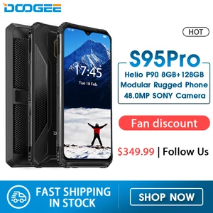Смартфон DOOGEE S95 Pro, 8+128ГБ, 48+8+8МП16МП, 6,3
