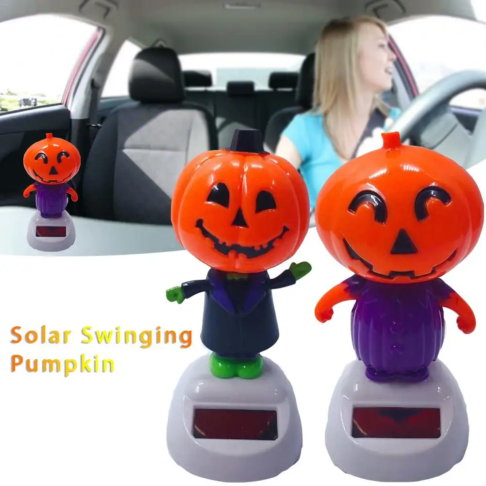 Кукла с вибрирующей головой на солнечной батарее мультяшная пластиковая