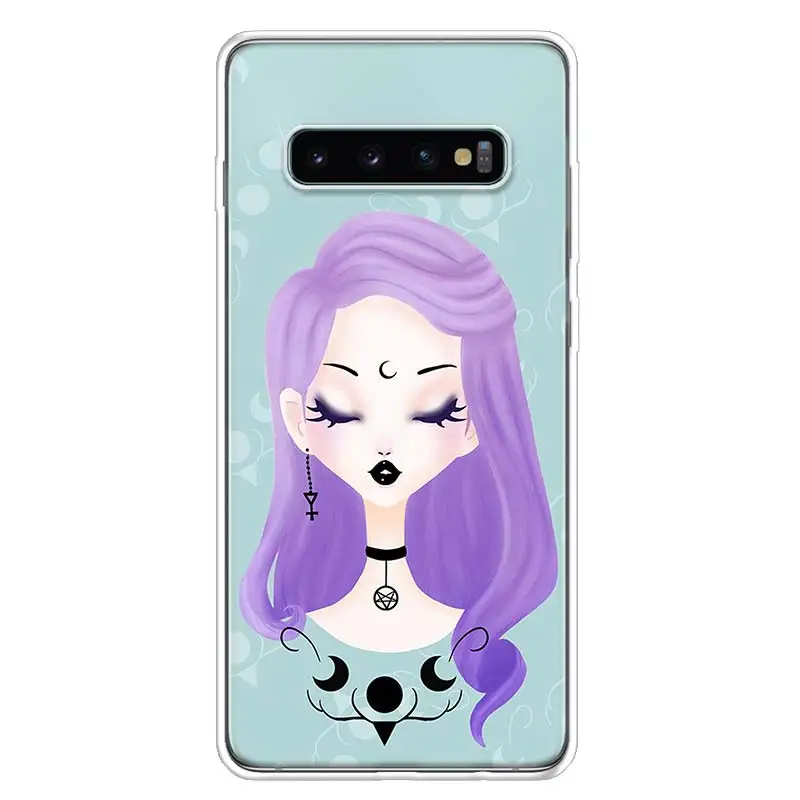 TW126-5 Девичий пастельный Готический чехол для телефона samsung Galaxy S10+ Lite Note 10 9 8 S9 S8 J4 J6 J8 Plus S7 S6 чехол - Цвет: TW126-5