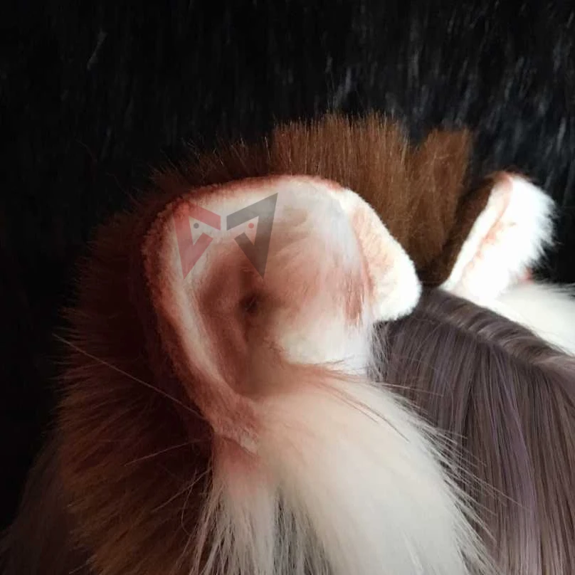 Обруч для волос с леопардовыми ушками косплея в стиле аниме | Тематическая одежда