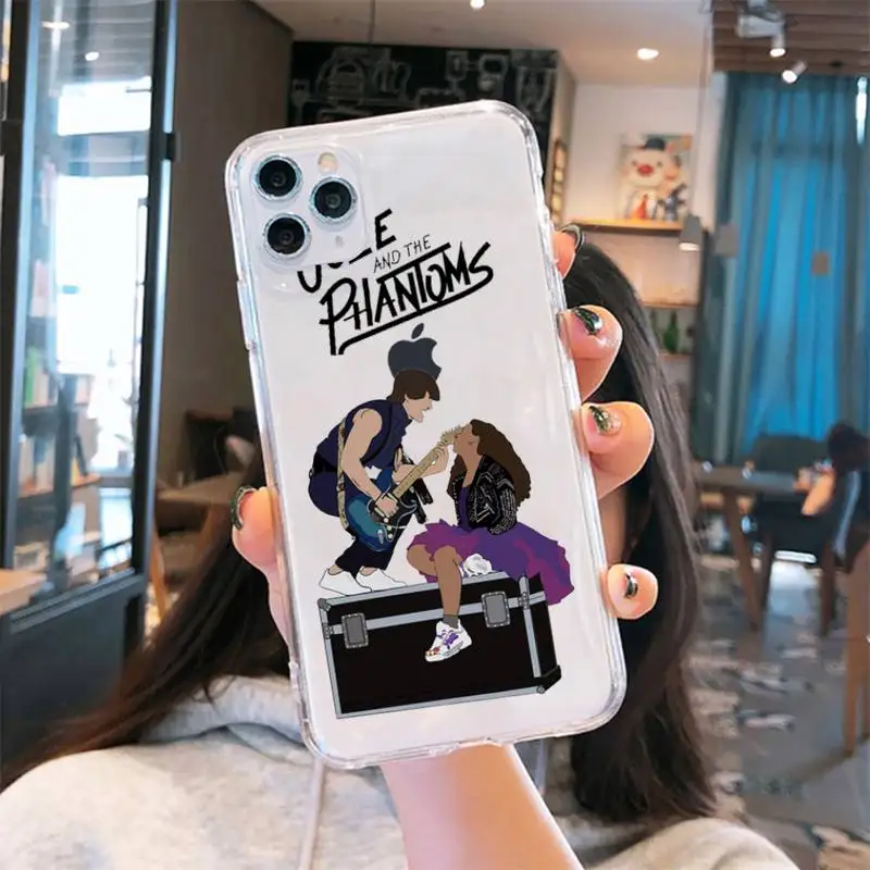 

American TV Julie and the Phantoms Phone Case Transparent soft For iphone 5 6 7 8 11 12 s c se plus mini x xs xr pro max
