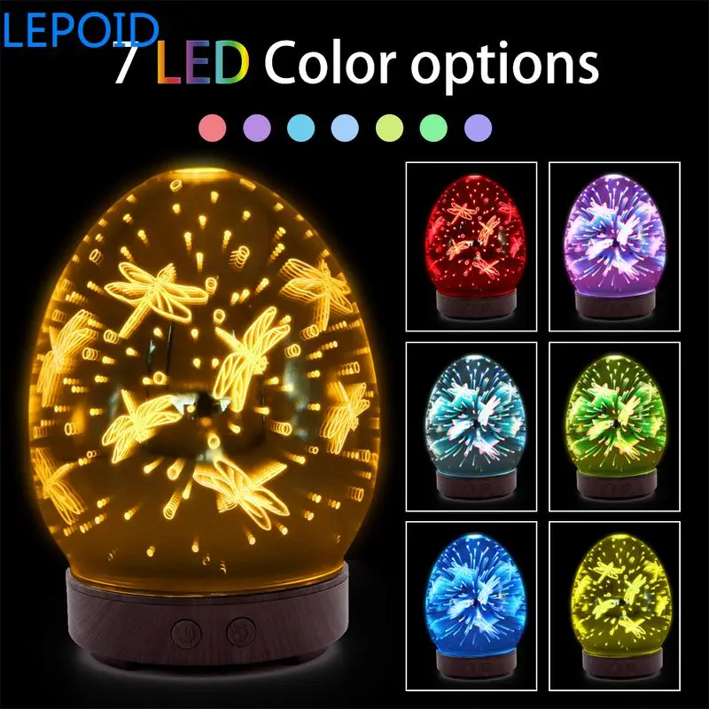 LEPOID 3D ароматерапия масляный диффузор ультразвуковой увлажнитель